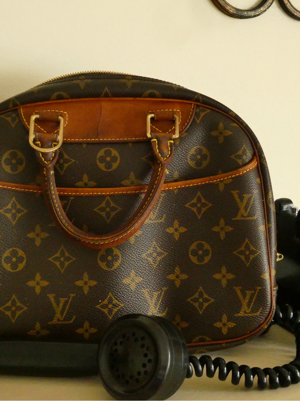 Louis Vuitton Authentic Vintage Monogram Canvas Trouville Coa By Legitgrails.